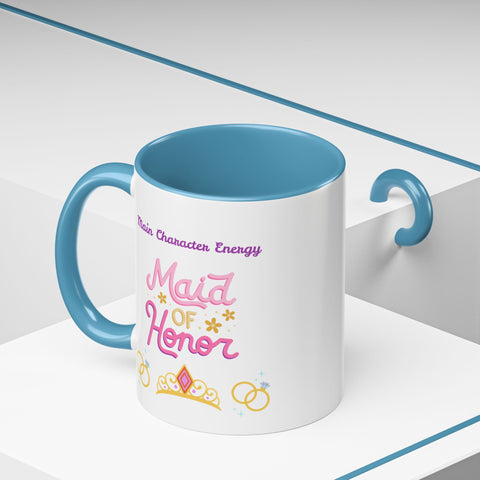 'Main Character Energy: Maid of Honor' Accent Coffee Mug