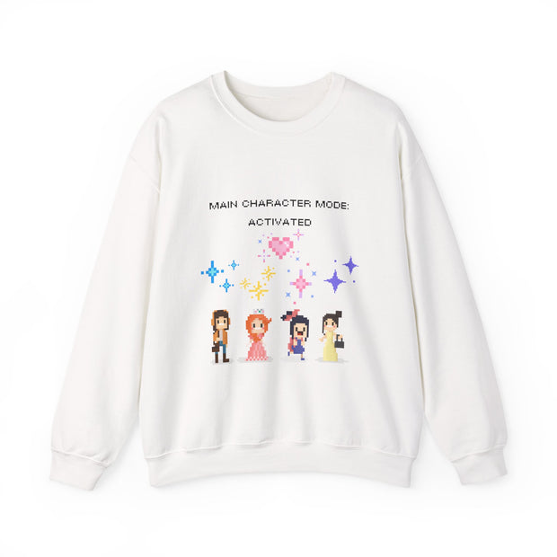 'Main Character Mode Activated' Unisex Crewneck Sweatshirt