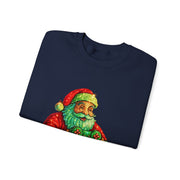 Santa with Game Controller Sweatshirt | Stay Merry Game On Christmas