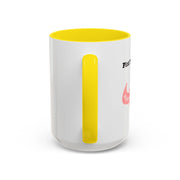 'Plot Twist Energy' Accent Coffee Mug