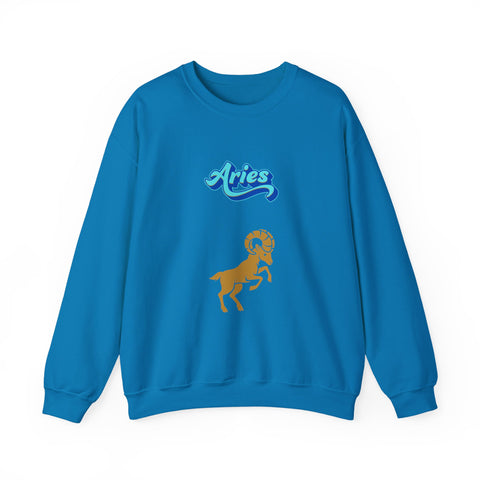 'Aries' Zodiac Unisex Crewneck Sweatshirt