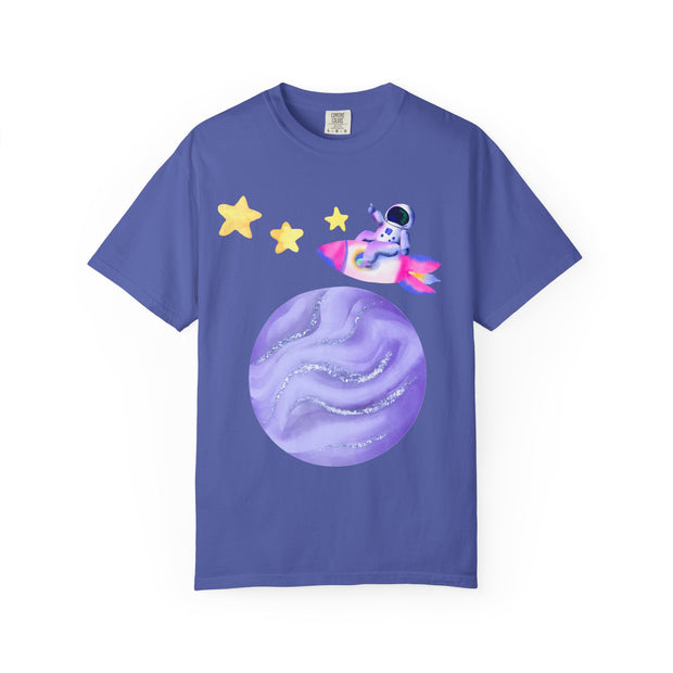 Astronaut Taking Off In Space Unisex T-Shirt