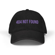 '404 NOT FOUND' Denim Embriodered Cap