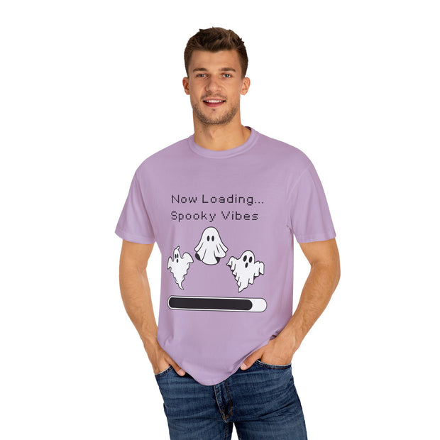 'Now Loading...Spooky Vibes' Unisex T-Shirt