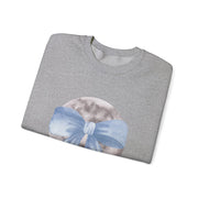Moon Wrapped In A Bow Unisex Crewneck Sweatshirt