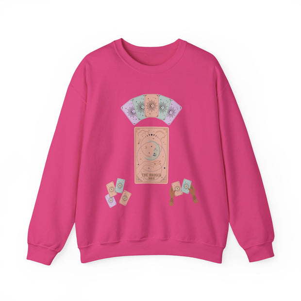 'The Hanged Man' Tarot Card Unisex Crewneck Sweatshirt