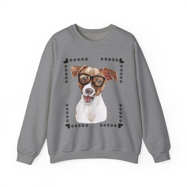 Geeky Good Jack Russell Unisex Crewneck Sweatshirt