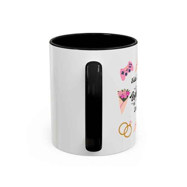 'Side Quest: Bridesmaid Duties' Accent Coffee Mug