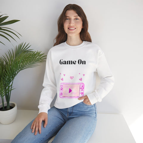 'Game On' Unisex Crewneck Sweatshirt