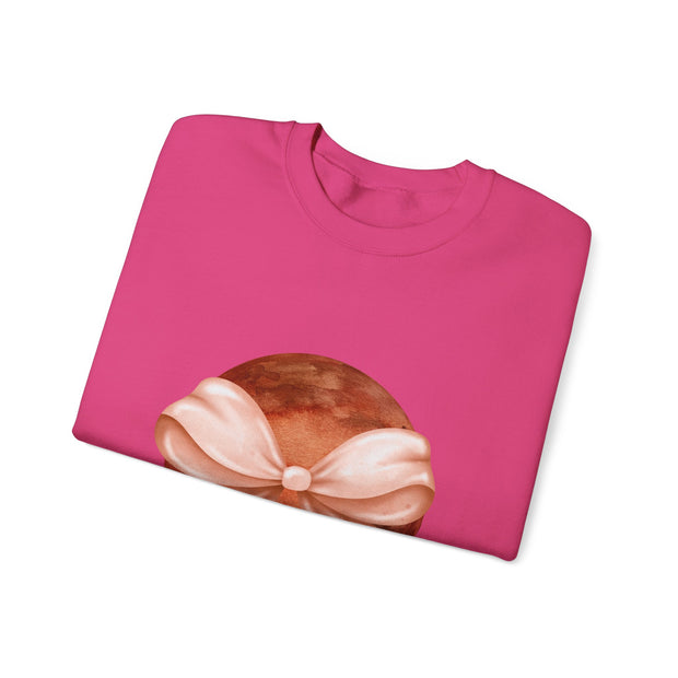 Mars Wrapped In A Bow Unisex Crewneck Sweatshirt