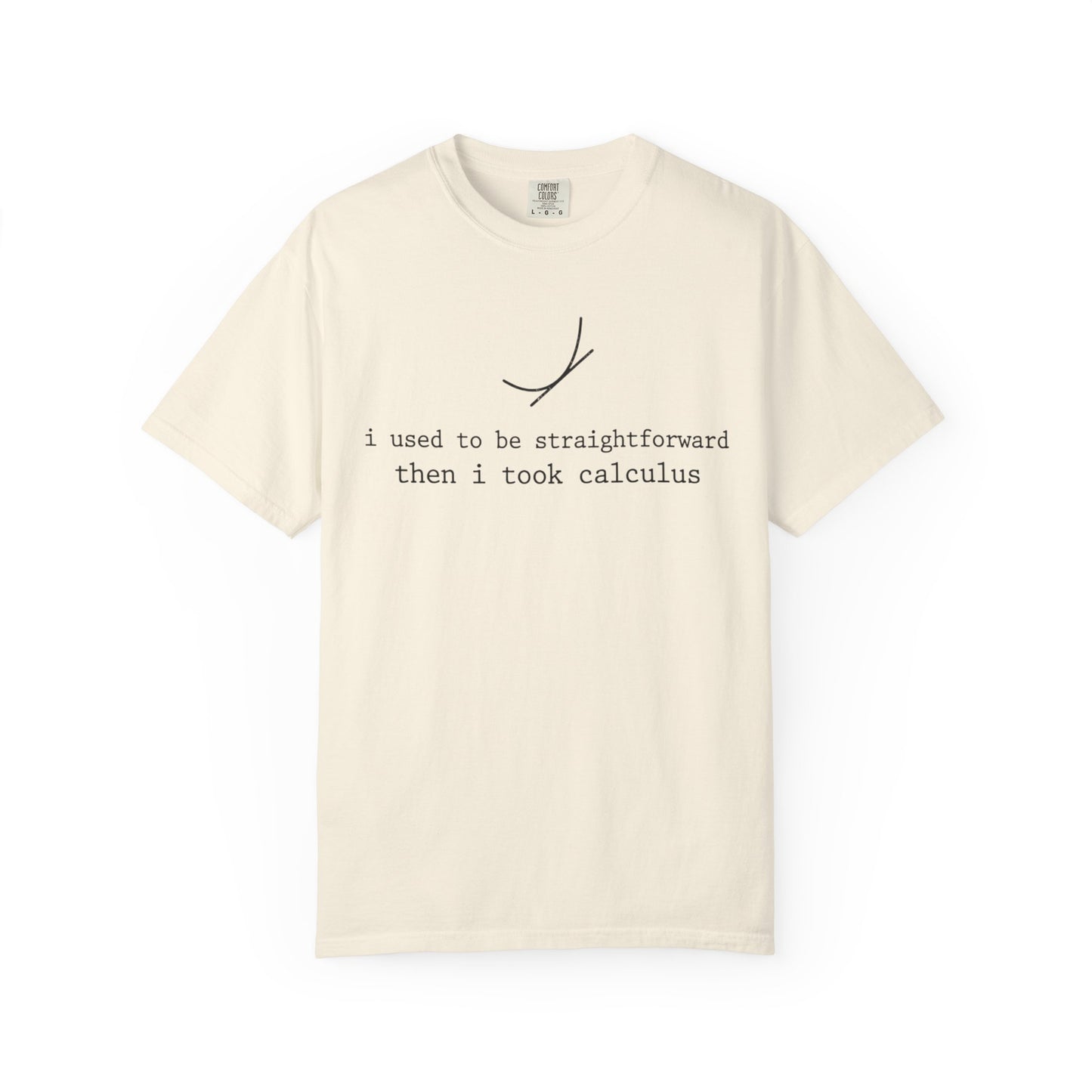 I Used to Be Straightforward Then I Took Calculus T-Shirt, Funny Math Pun Tee, Calculus Student Shirt, STEM Graphic Tee, Math Teacher Gift