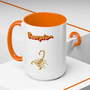 'Scorpio' Accent Coffee Mug