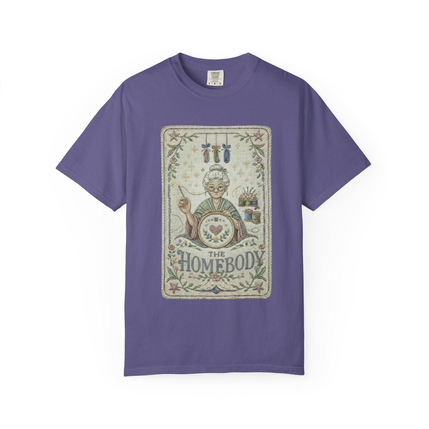 The Homebody Illustration T-shirt | Cozy Vintage Home Cooking Design