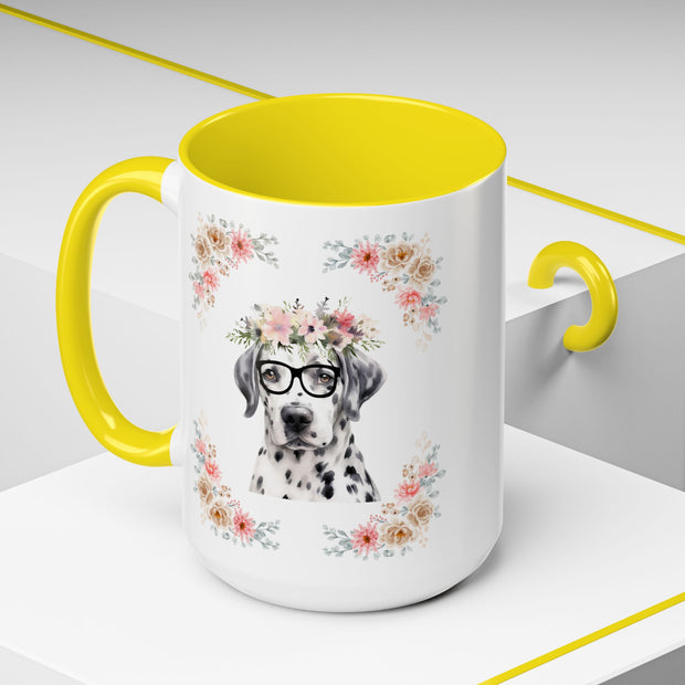 Geeky Goddess Dalmatian Accent Coffee Mug