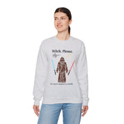 'Witch, Please. Too Much Magical To Handle.' Unisex Crewneck Sweatshirt