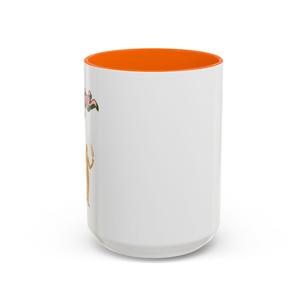 'Gemini' Zodiac Accent Coffee Mug