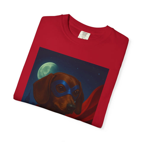 Superhero Dachshund T-shirt