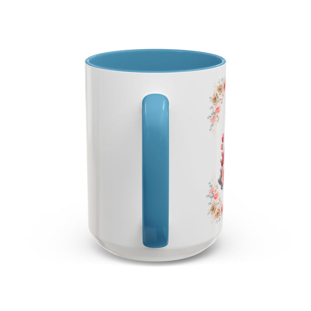 Geeky Goddess Yorkie Accent Coffee Mug
