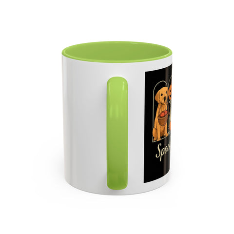 Spooky Season Golden Retriever Accent Coffee Mug