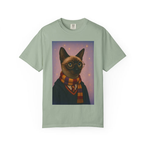 Pawgwarts Siamese Cat Unisex T-Shirt