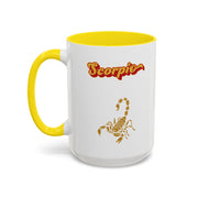 'Scorpio' Accent Coffee Mug