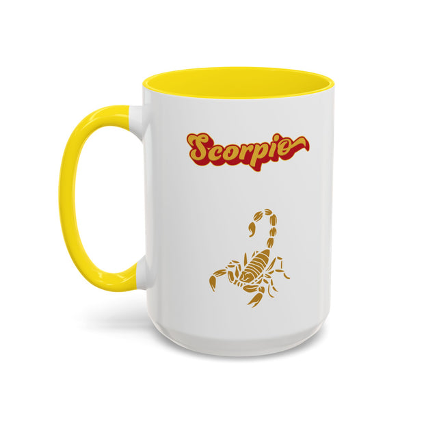 'Scorpio' Accent Coffee Mug