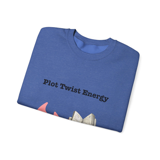 'Plot Twist Energy' Unisex Crewneck Sweatshirt