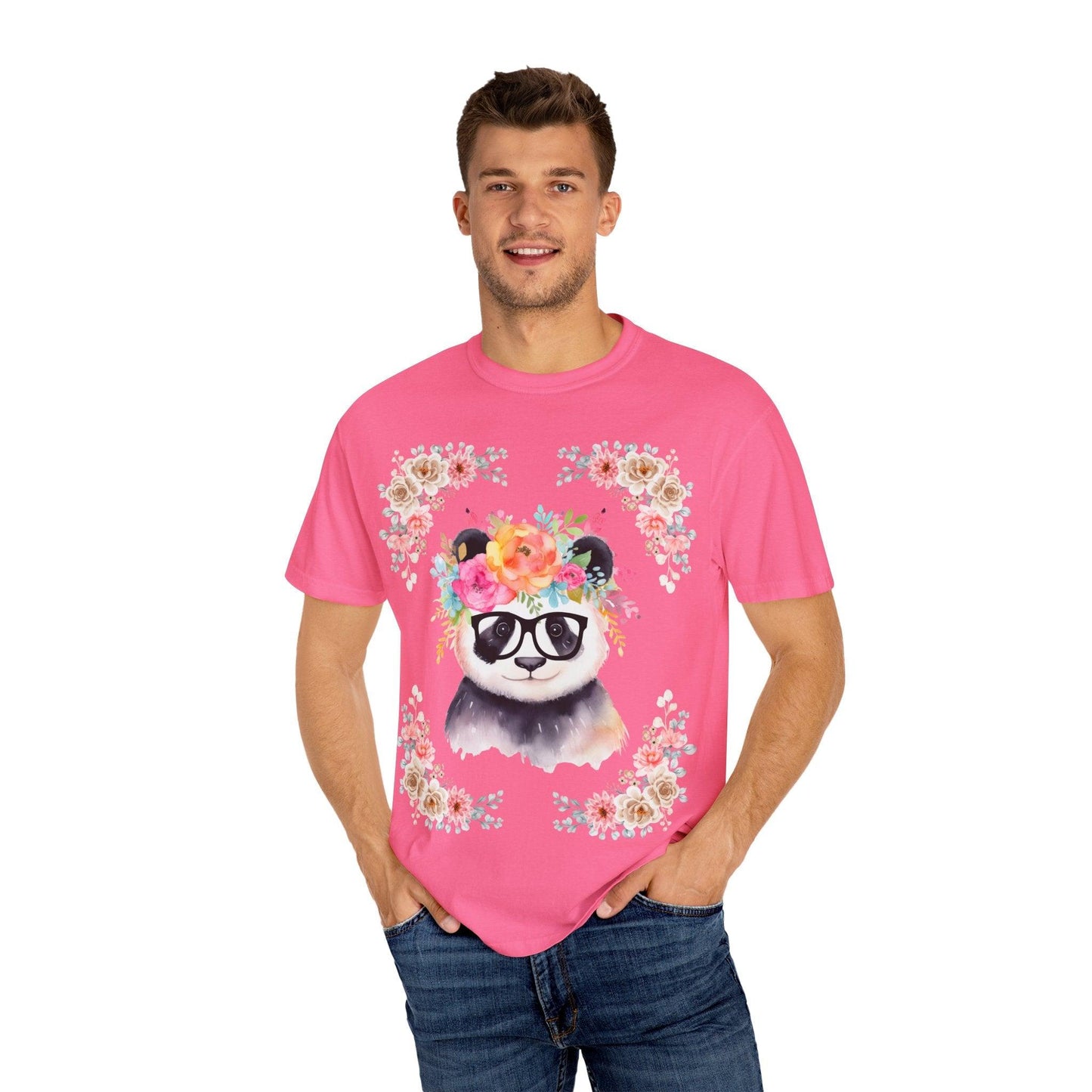 Geeky Goddess Panda Unisex T-Shirt