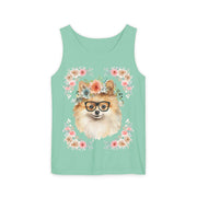 Geeky Goddess Pomeranian Unisex Tank Top