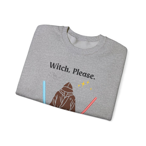 'Witch, Please. Too Much Magical To Handle.' Unisex Crewneck Sweatshirt