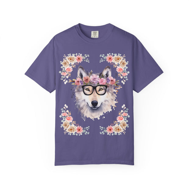 Geeky Goddess Wolf Unisex T-Shirt