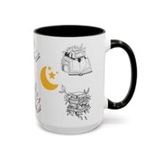 'Just One More Chapter' Accent Coffee Mug