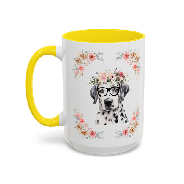Geeky Goddess Dalmatian Accent Coffee Mug