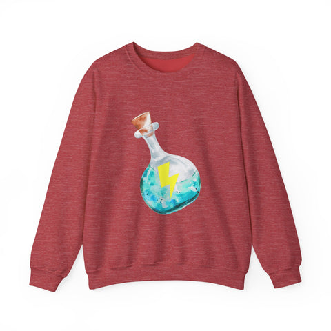 Magical Energy Blue Potion Unisex Crewneck Sweatshirt