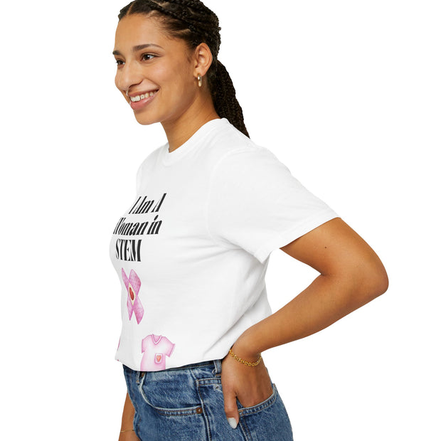 'I Am A Woman in STEM' Nurse Unisex T-Shirt