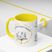 'Just One More Chapter' Accent Coffee Mug