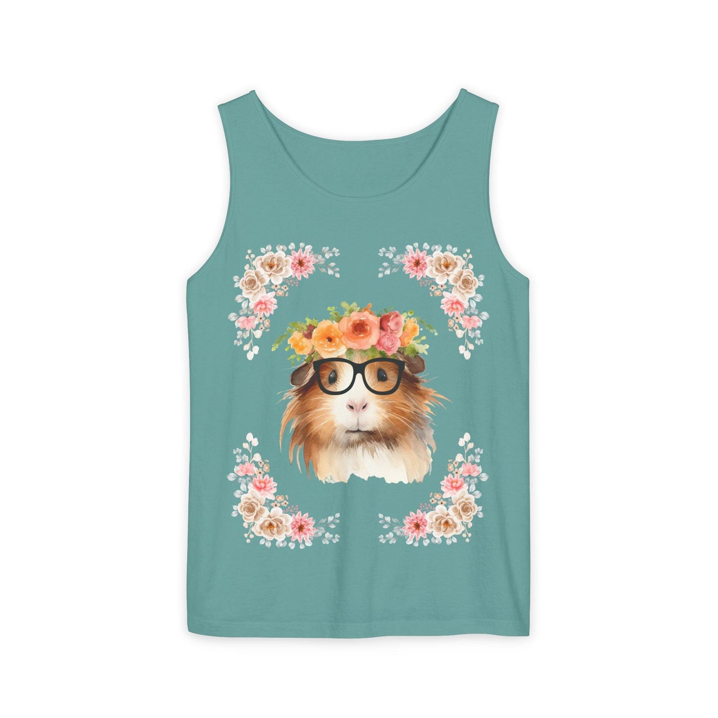 Geeky Goddess Guinea Pig Unisex Tank Top