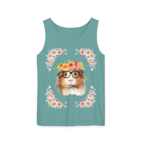 Geeky Goddess Guinea Pig Unisex Tank Top