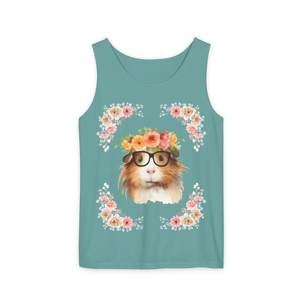 Geeky Goddess Guinea Pig Unisex Tank Top