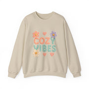 Cozy Vibes Sweatshirt - Perfect for Relaxing, Gifts, Spring Fashion, Casual Wear, Family Gatherings