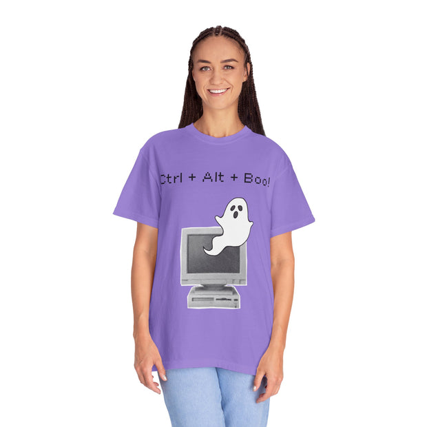 'Ctrl + Alt + Boo!' Unisex T-shirt