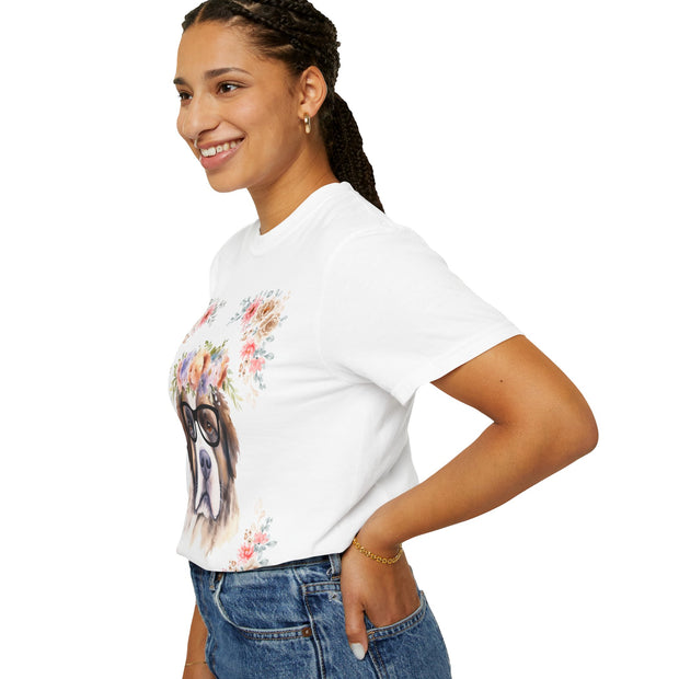 Geeky Goddess Saint Bernard Unisex T-Shirt