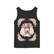 Geeky Goddess French Poodle Unisex Tank Top