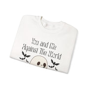 'You and Me Against The World' Unisex Crewneck Sweatshirt