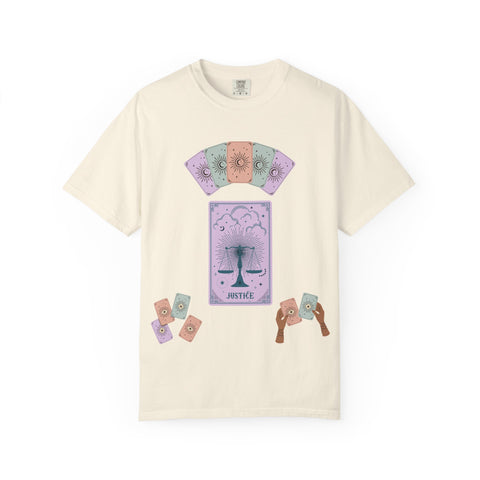 'Justice' Tarot Card Unisex T-shirt