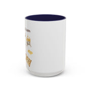 'Side Quest Queen' Accent Coffee Mug