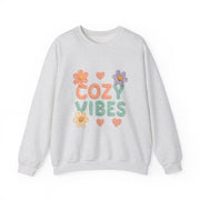Cozy Vibes Sweatshirt - Perfect for Relaxing, Gifts, Spring Fashion, Casual Wear, Family Gatherings