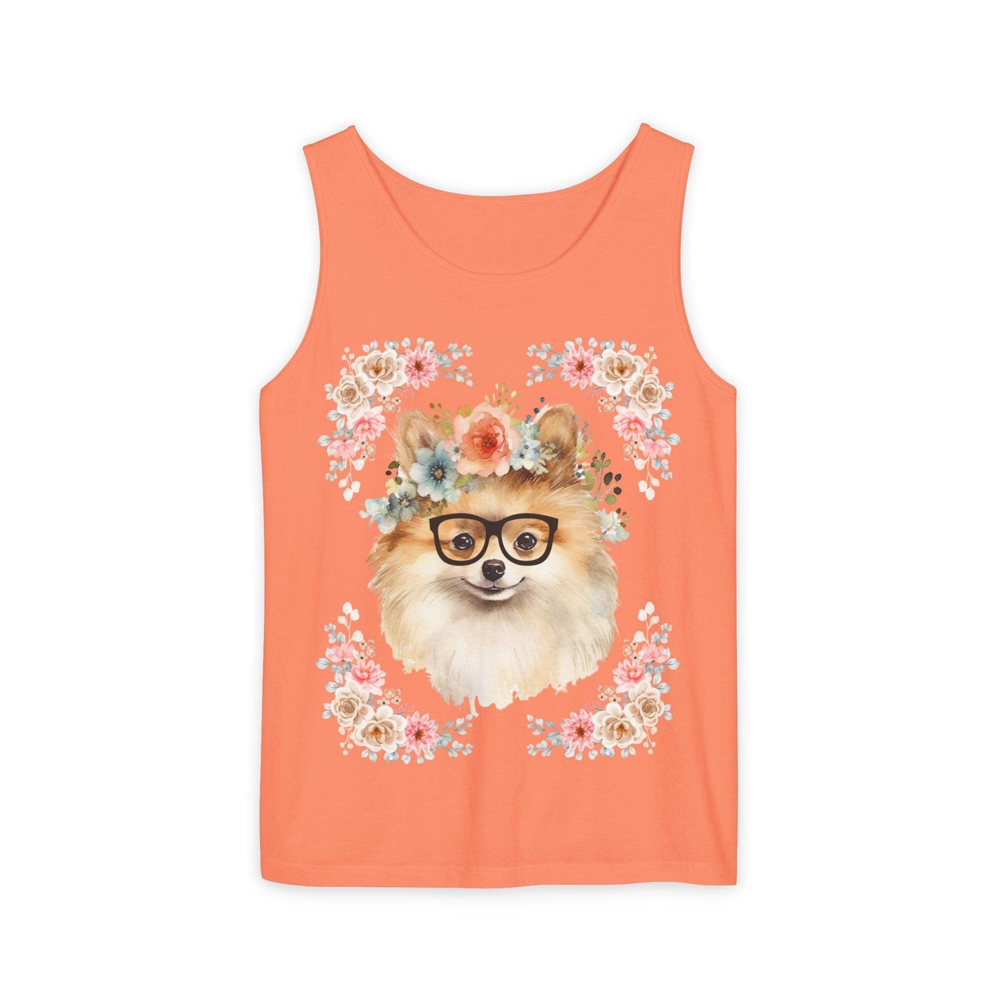 Geeky Goddess Pomeranian Unisex Tank Top