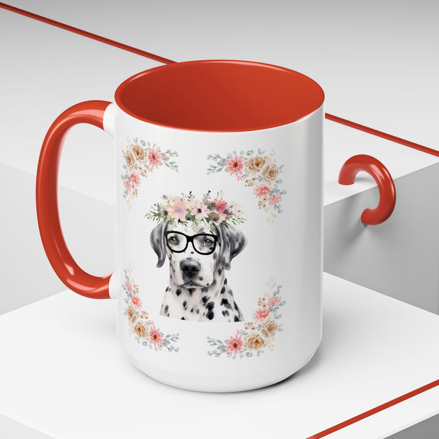 Geeky Goddess Dalmatian Accent Coffee Mug