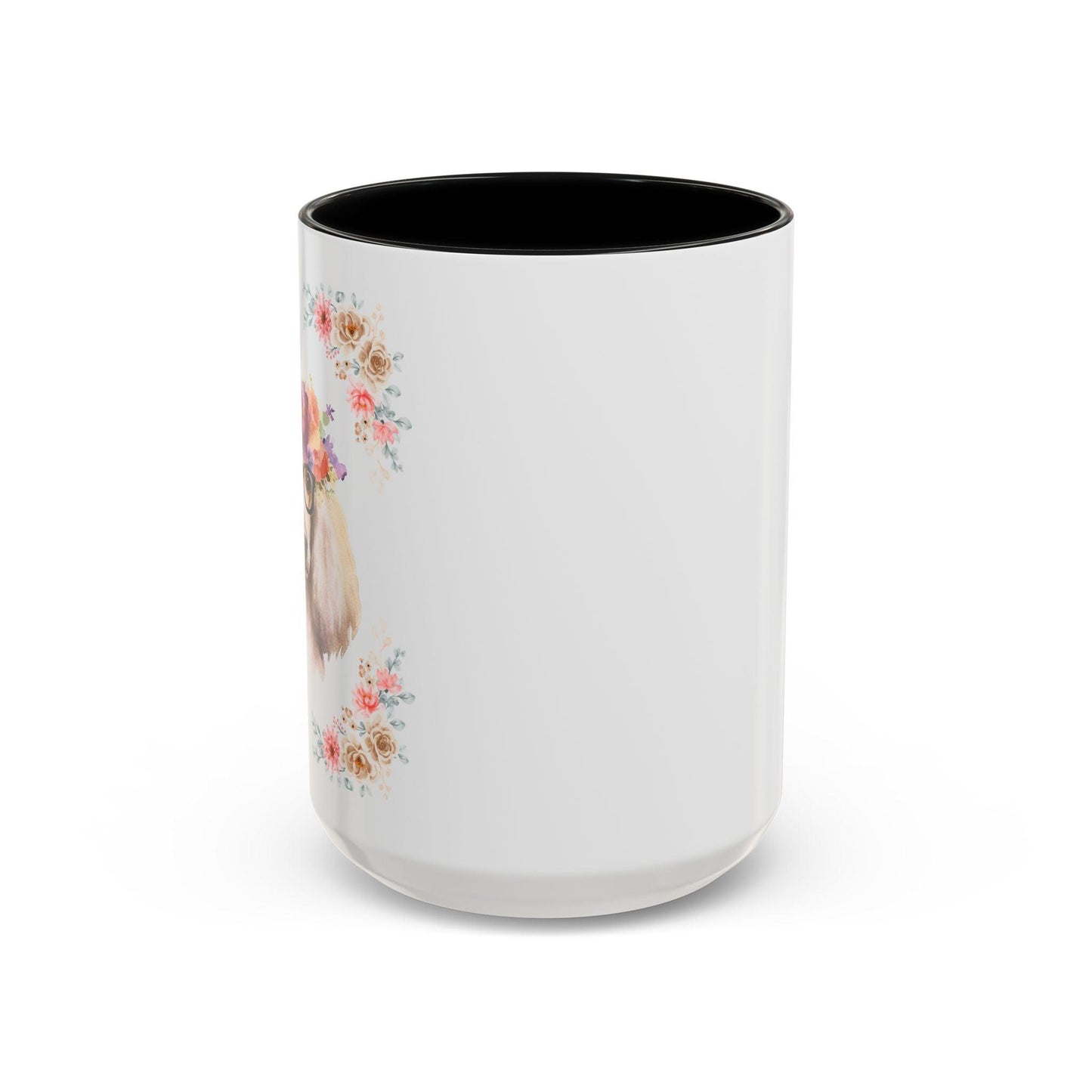 Geeky Goddess French Poodle Accent Coffee Mug